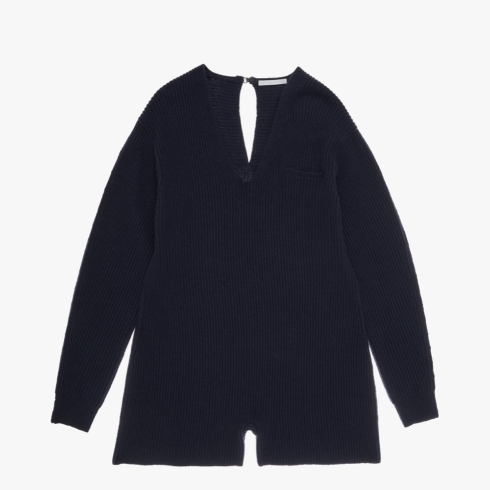 Romper. Jumper… Navy blue color